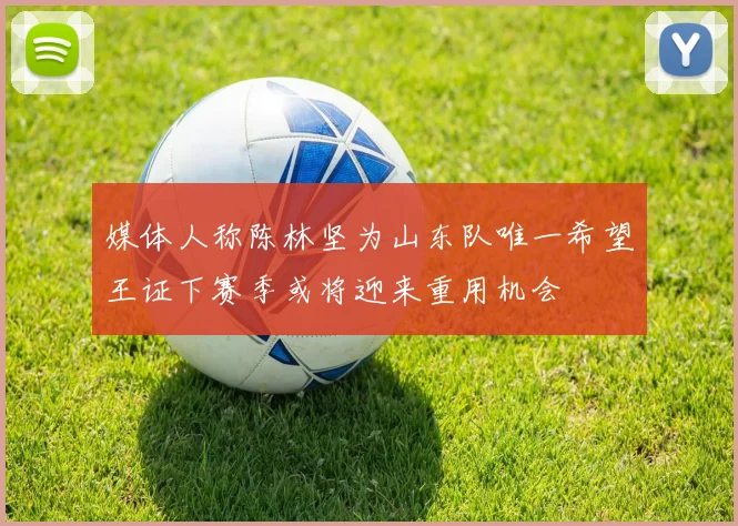 媒体人称陈林坚为山东队唯一希望王证下赛季或将迎来重用机会